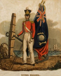 Fähnrich, Royal Marines, 1835 von Unknown