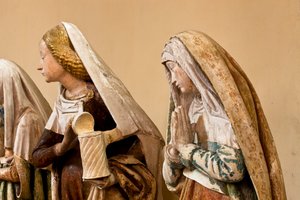Grablegung, Saint-Jacques-Kapelle, Monestiès, Tarn von Unknown Artist