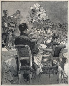 Berühmte Halsketten: Josephines Perlenkette. Konsul Napoleon Bonaparte fragt nach der Herkunft der Perlenkette am Hals seiner Frau, Josephine de Beauharnais.