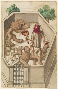 Füttere nicht Dinge mit scharfen Krallen [fol. 38 recto] von Unknown Artist