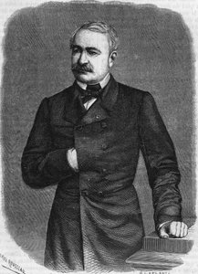 Ferdinand de Lesseps (1805-1894), französischer Diplomat und Verwalter.