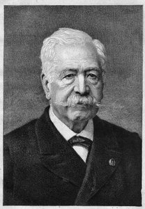 Ferdinand de Lesseps (1805-1894), französischer Diplomat und Administrator von Unknown artist