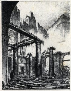 Brand des Italienischen Theaters in Paris 1838