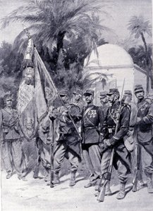 Fremdenlegionssoldaten in Uniform. 1878.