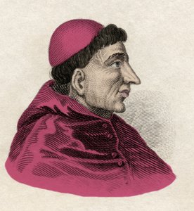 Francisco Jimenez de Cisneros (Gonzalo Jimenez de Cisneros) (1436-1517) Kardinal, religiöser Reformer und spanischer Staatsmann. Gravur aus dem 19. Jahrhundert