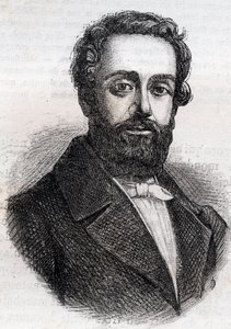 François Rose Joseph Degousée 1795-1862, Militär, Zivilingenieur und republikanischer Politiker - Gravur von 1882 in „Histoire de dix ans: 1830-1840“ von Louis-Blanc (1811-1882)