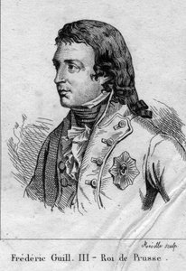Friedrich Wilhelm III. von Preußen - Porträt von Friedrich Wilhelm III. von Preußen (1770-1840), König von Preußen