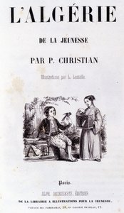 Frontispiz des Buches „Algerien durch die Jugend“ von P. Christian von Unknown artist