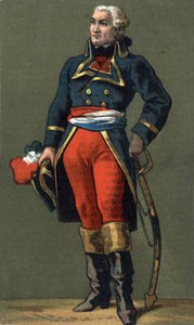 General Dumouriez. Charles Francois du Perier, genannt du Perier du Mourier dann Dumouriez, französischer General (1739-1823) von Unknown artist