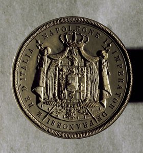 Goldenes Siegel des Königreichs Italien zur Zeit Napoleons I. von Unknown artist