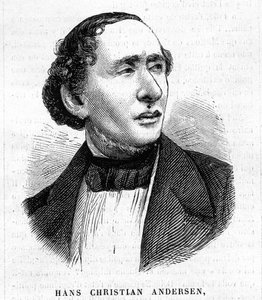Hans Christian Andersen. Dänischer Schriftsteller 1805-1875