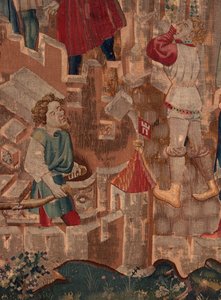 Geschichte von Saint Piat und Saint Eleuthère, Szene 6 (Detail)