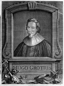 Hugo Grotius (1583-1645) (Huig de Groot), niederländischer Jurist und Diplomat.