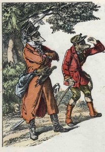 Illustration des Märchens „Gute Mama Schaf“. In „Tales from the home for the little ones“. Anonyme Gravur des 19. Jahrhunderts von Unknown artist