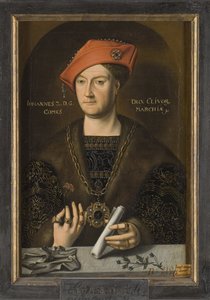 Porträt von Johann II. (1458-1521), Herzog von Kleve, Graf von Mark von Unknown artist