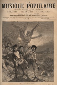 Die Marseillaise, die unter der Dritten Republik zur Nationalhymne wurde (14. Februar) von Unknown artist