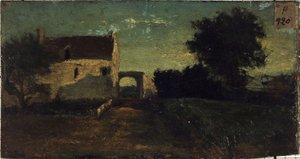 La porte de Clamart (?), circa 1850, zwischen 1845 und 1855