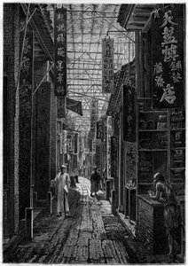 Die Straße der Apotheker, ein Kanton (China).