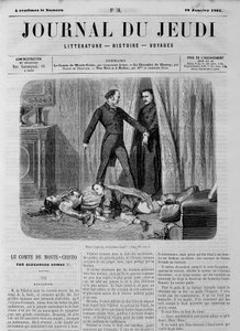 Der Graf von Monte Cristo - in „Le Journal du Jeudi“ vom 20.01.1861 von Unknown artist