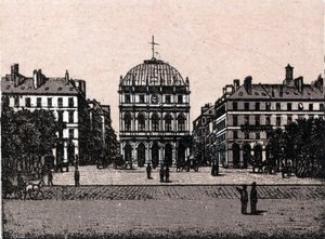 Le Havre, das Theater in „Die Welt illustriert 168 Ansichten“ Kein Datum (spätes 19. Jahrhundert)