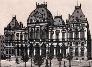 Le Havre, die Börse in „Die Welt illustriert 168 Ansichten“ ohne Datum (spätes 19. Jahrhundert) von Unknown artist