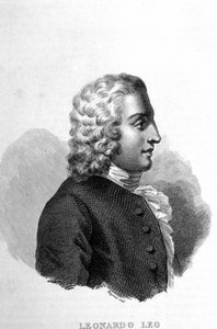 Leonardo Leo, italienischer Komponist (San Vito degli Schiavi von Unknown artist