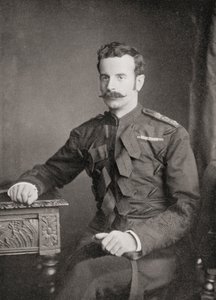 Generalleutnant Douglas Mackinnon Baillie Hamilton Cochrane, 12. Earl of Dundonald, aus dem Buch Südafrika und der Burenkrieg von Louis Creswicke, veröffentlicht 1900 von Unknown