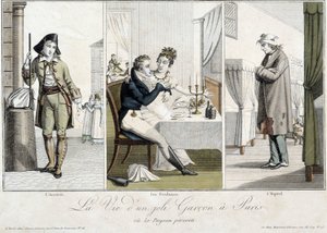 Leben eines hübschen Jungen in Paris oder der verdorbene Bauer: die Ankunft, die Streiche und das Krankenhaus - Carnavalet