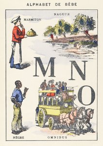 M N W: Topf, Schwimmer, Neger, Omnibus