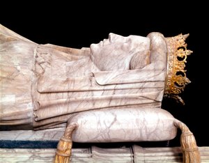 Margarethe I. von Dänemark - Liegende Königin Margarethe I. von Dänemark (1353-1412). Chor der Kathedrale von Roskilde, Dänemark