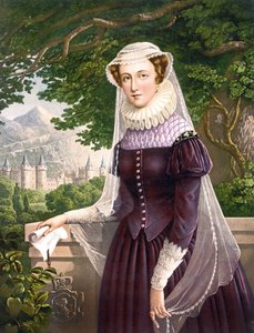 Marie Stuart, Königin von Schottland (1542-1587). von Unknown artist