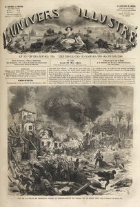 Mendoza, Argentinien - Erdbeben von 1861 - 20. März 1861 - Das illustre Universum im Jahr 1861