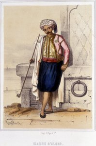 Maure von Algier in der zweiten Hälfte des 19. Jahrhunderts