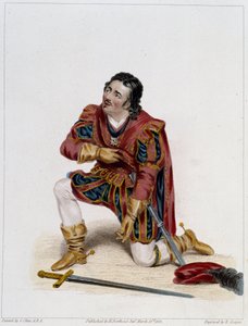 Mr. Kean als Gloster in Shakespeares „Richard III“, Anfang des 19. Jahrhunderts von Unknown artist