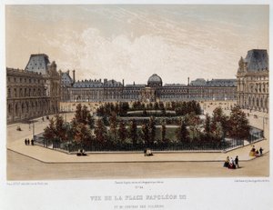 Napoleon-III.-Platz und der Tuilerienpalast