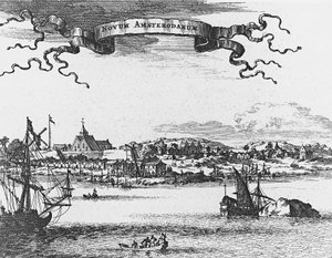 Neu-Amsterdam (New York), Gravur