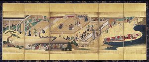 Noh-Spiel: Funa Benkei von Unknown artist