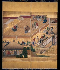 Noh-Spiel: Funa Benkei von Unknown artist