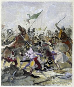 Otto I. (912-973) überrascht von den Rebellen in Rom - in „Histoire des papes“ von Maurice Lachatre