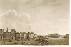 Paris. Rathaus und Seine