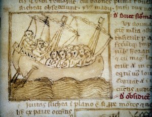 Pilger auf der Reise ins Heilige Land - in „Peregrinationem in Terram Sanctam“