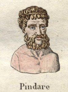 Pindar (518-v. 438 v. Chr.), griechischer Operndichter. von Unknown artist
