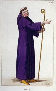 Porträt von Abt Suger (1081 - 1151)