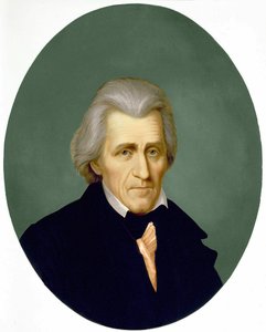 Porträt von Andrew Jackson (Gravur des 19. Jahrhunderts)