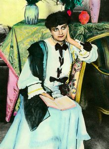 Porträt von Anna de Noailles (1876-1933), Schriftstellerin von Unknown artist