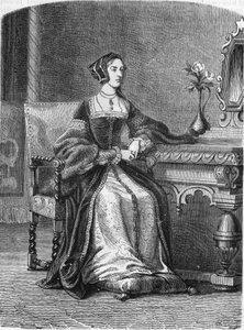 Porträt von Anne de Boleyn (Anna oder Ann Bolin und Anne Bullen)