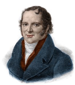 Porträt von Antoine Francois, Graf von Fourcroy (1755 - 1809) Chemiker, Naturforscher, Arzt, Gravur aus dem 19. Jahrhundert