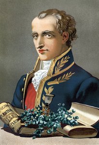 Porträt von Antoine Laurent de Jussieu (1748-1836), französischer Botaniker. nach „La Ciencia y sus Hombres“ von Louis Figuier. Barcelona 1881