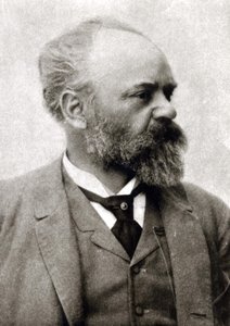 Porträt von Anton (Antonín) Dvořák (1841-1904), tschechischer Komponist.