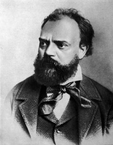 Porträt von Anton (Antonin) Dvorak (1841 - 1904), tschechischer Komponist